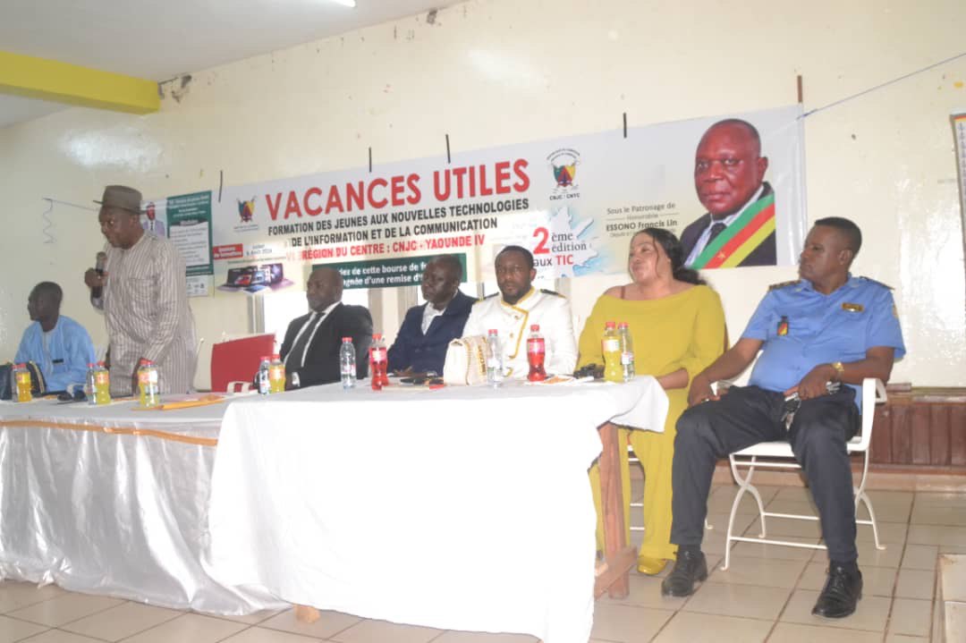 Lancement de l'atelier de vacances utiles "Vacances Utiles" pour les jeunes de Yaoundé IV